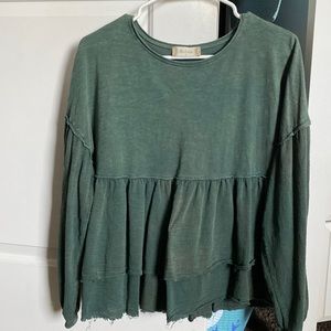 Dark Green Long Sleeve